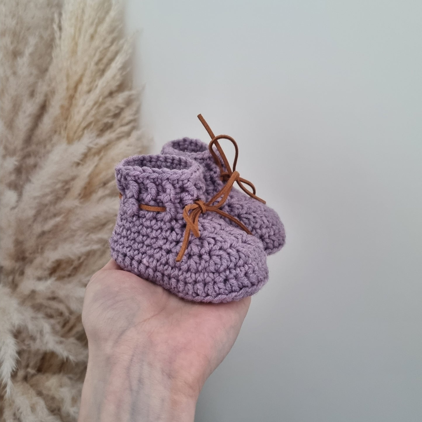 Merino wool baby booties - 6 Colours