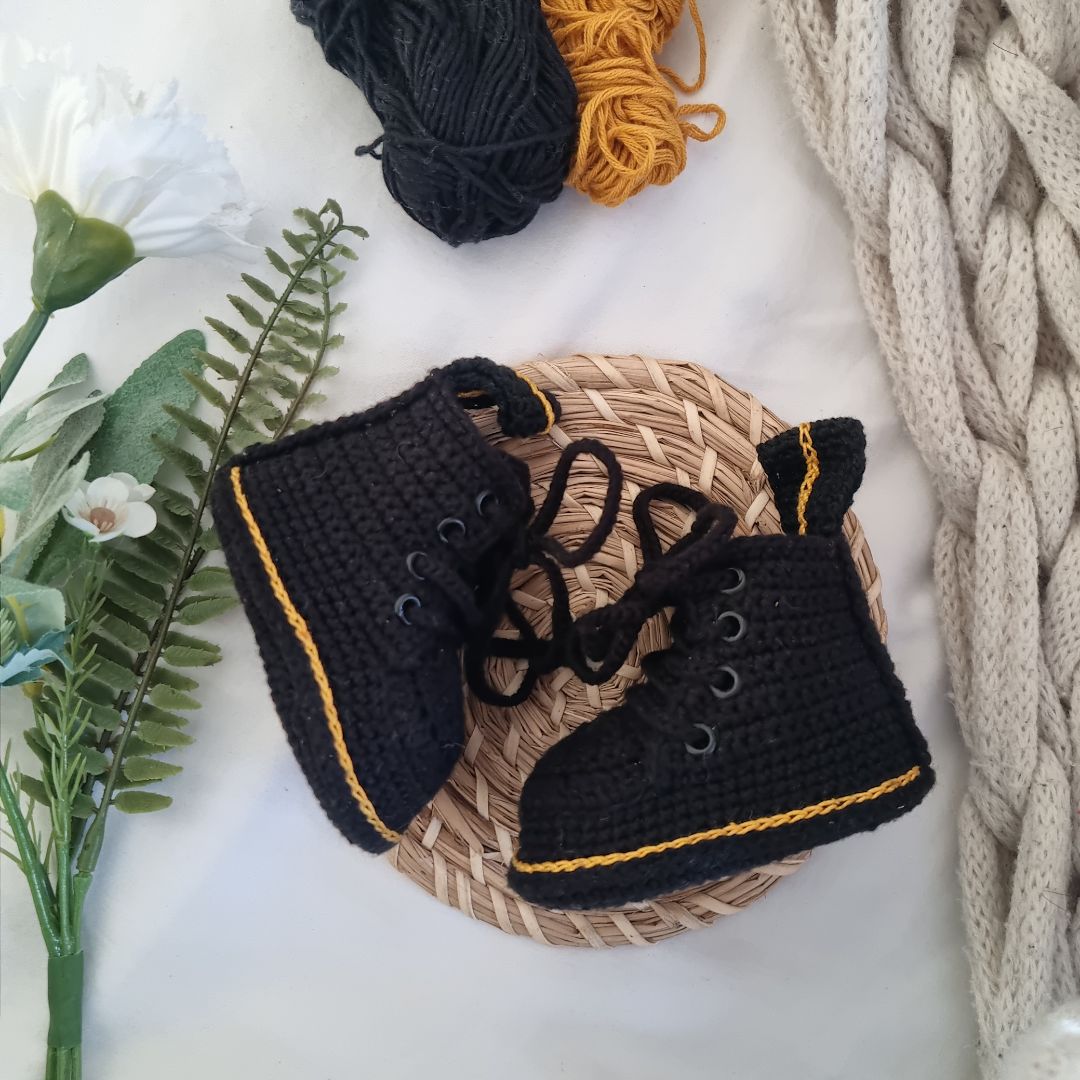 Crochet Designer Boots