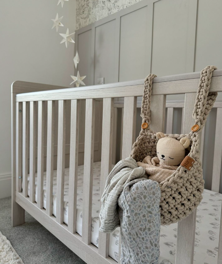 Handcrafted Cot Baskets - 4 colours